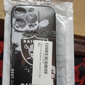 Raiders Black Phone Case